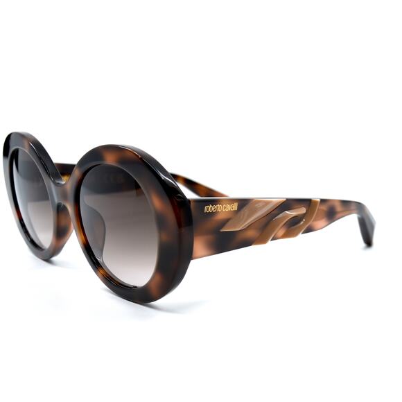 NEW ROBERTO CAVALLI SRC010M 02BV HAVANA BROWN GRADIENT AUTHENTIC SUNGLASSES - Picture 10 of 11